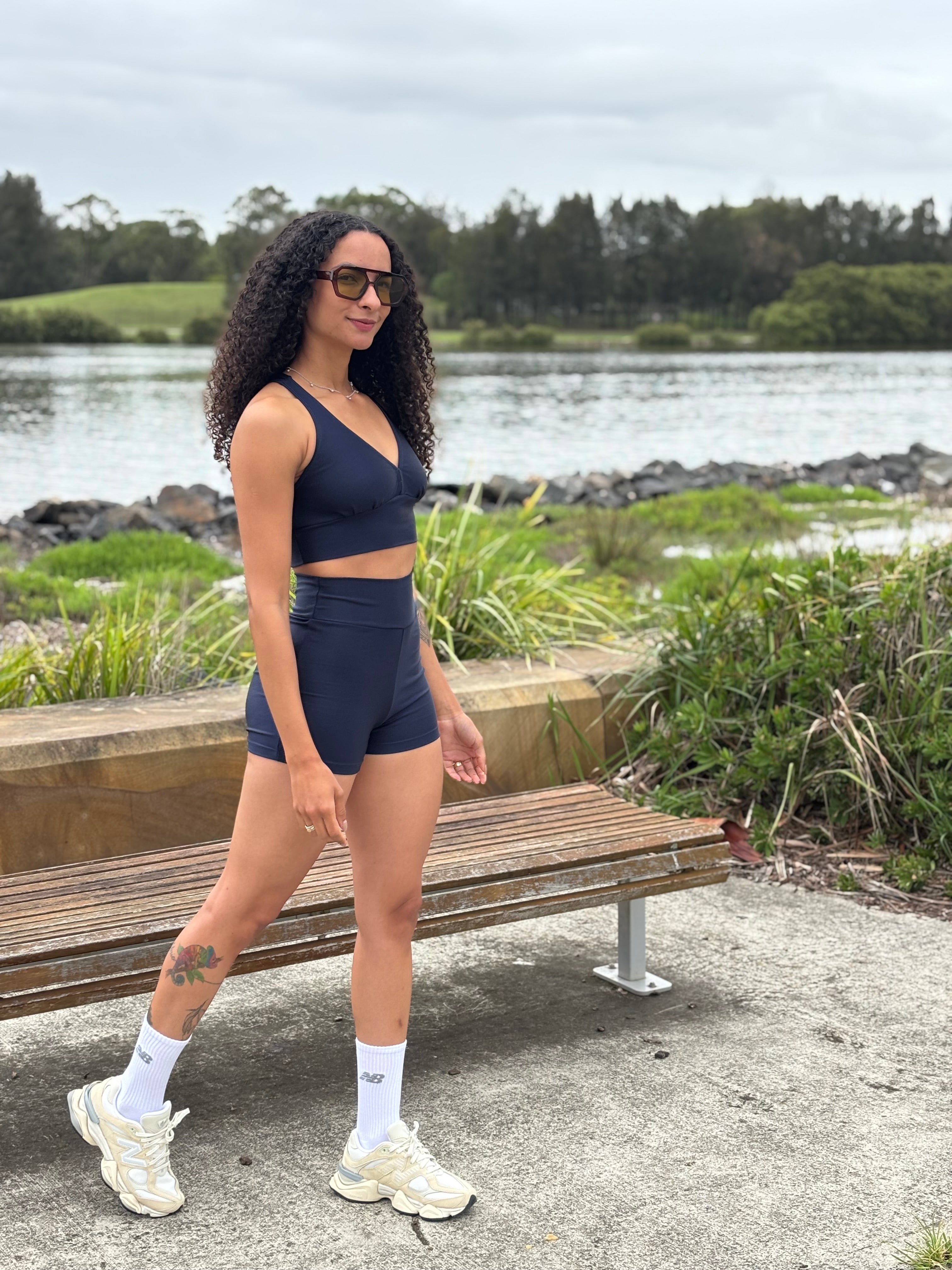 Flow Core Shorts - Navy blue