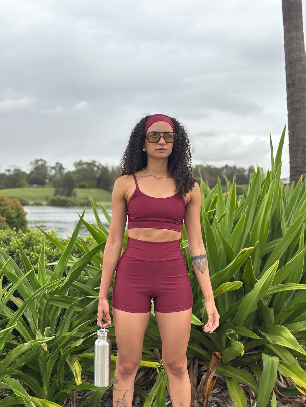 Flow Soft Headband - Carmine