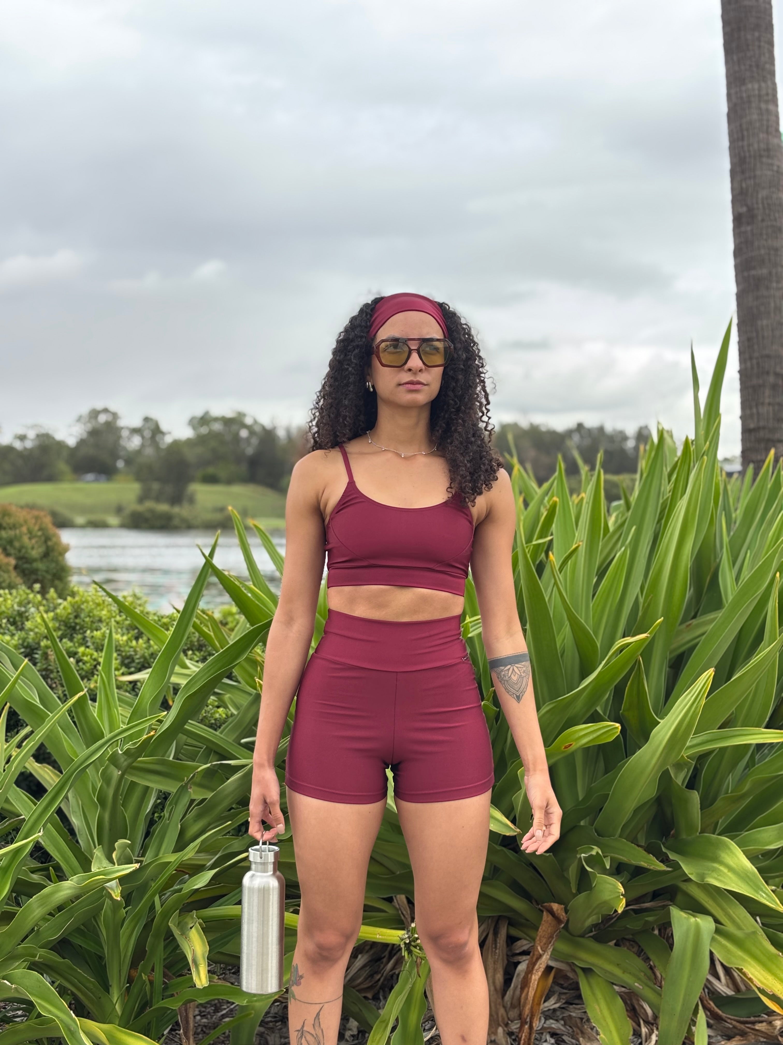 Flow Soft Headband - Carmine