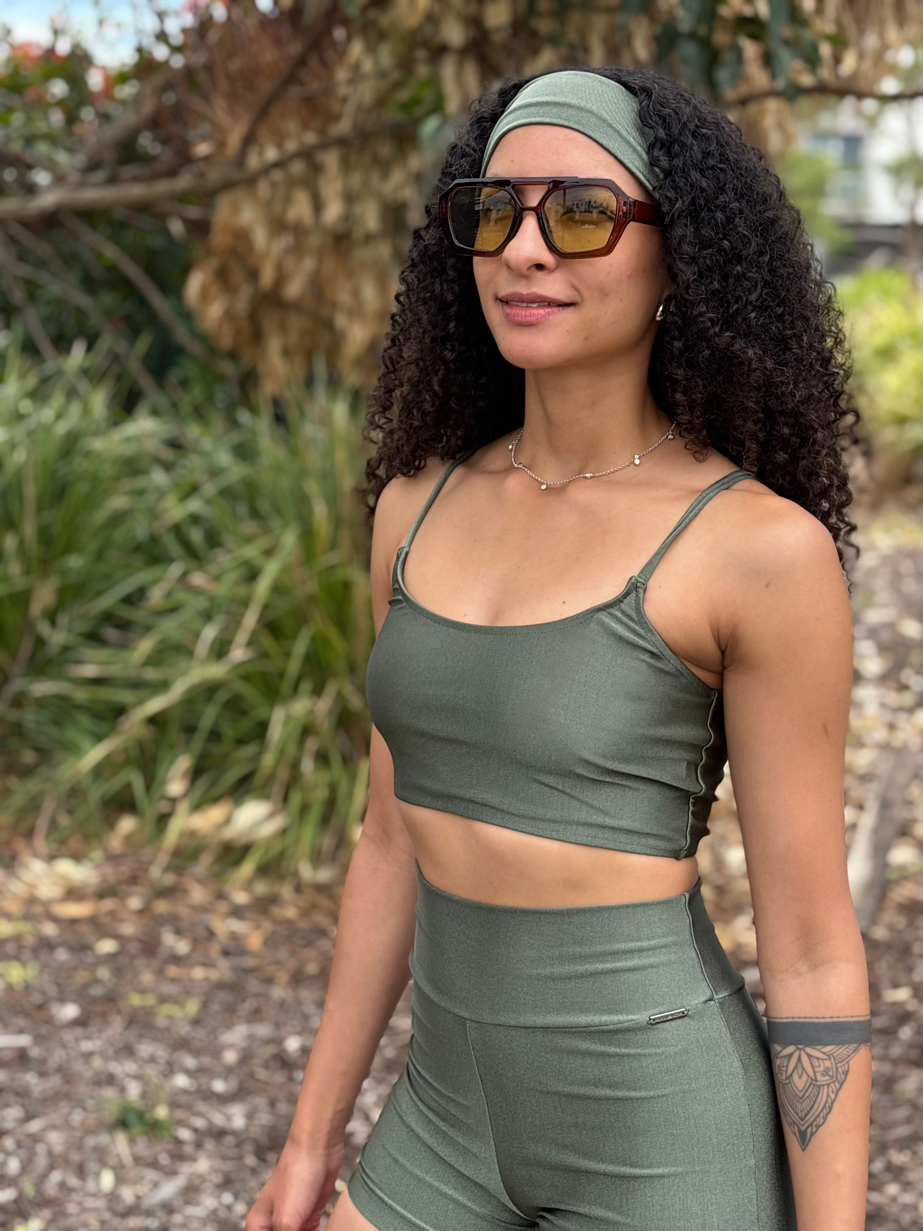 Flow Pure Top - Forest Green